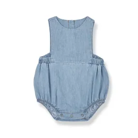 1   IN THE FAMILY UMBERTO DENIM ROMPER