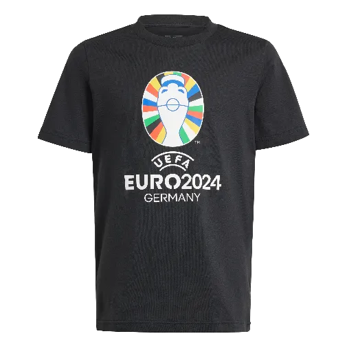 Adidas Youth Euro 2024 Official Emblem T-Shirt