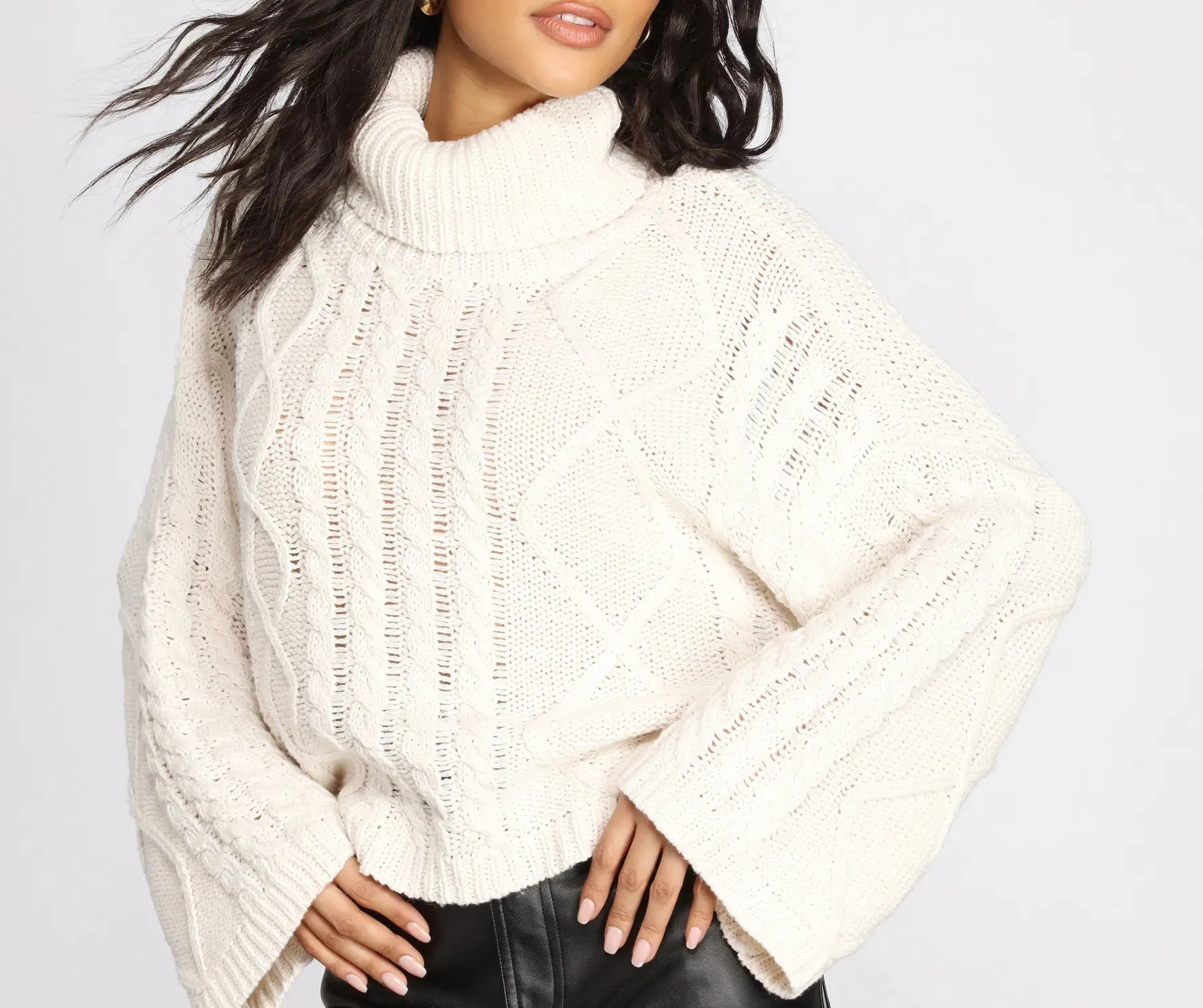 All Up In Knit Sweater