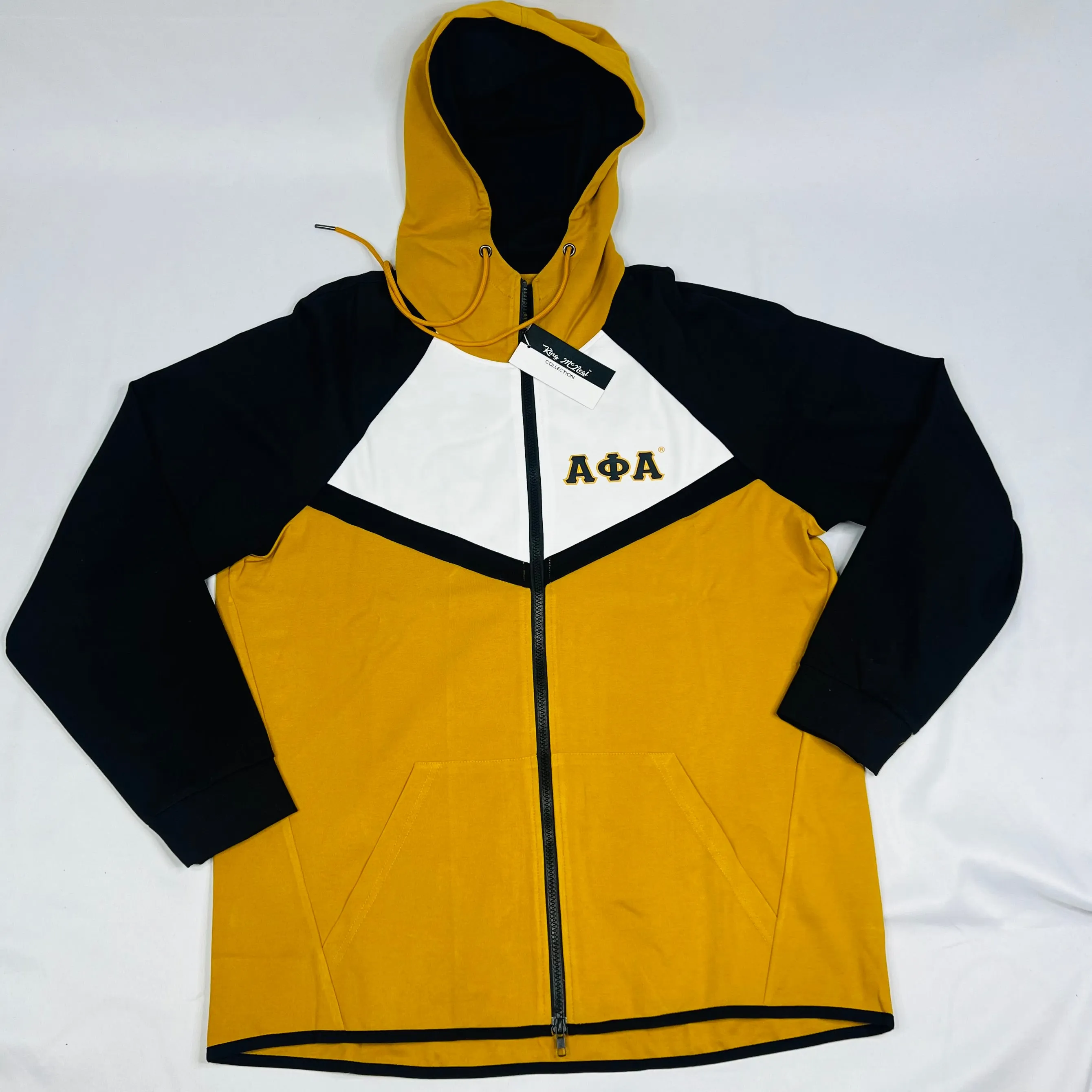 Alpha Old Gold Tech Fleece Jacket