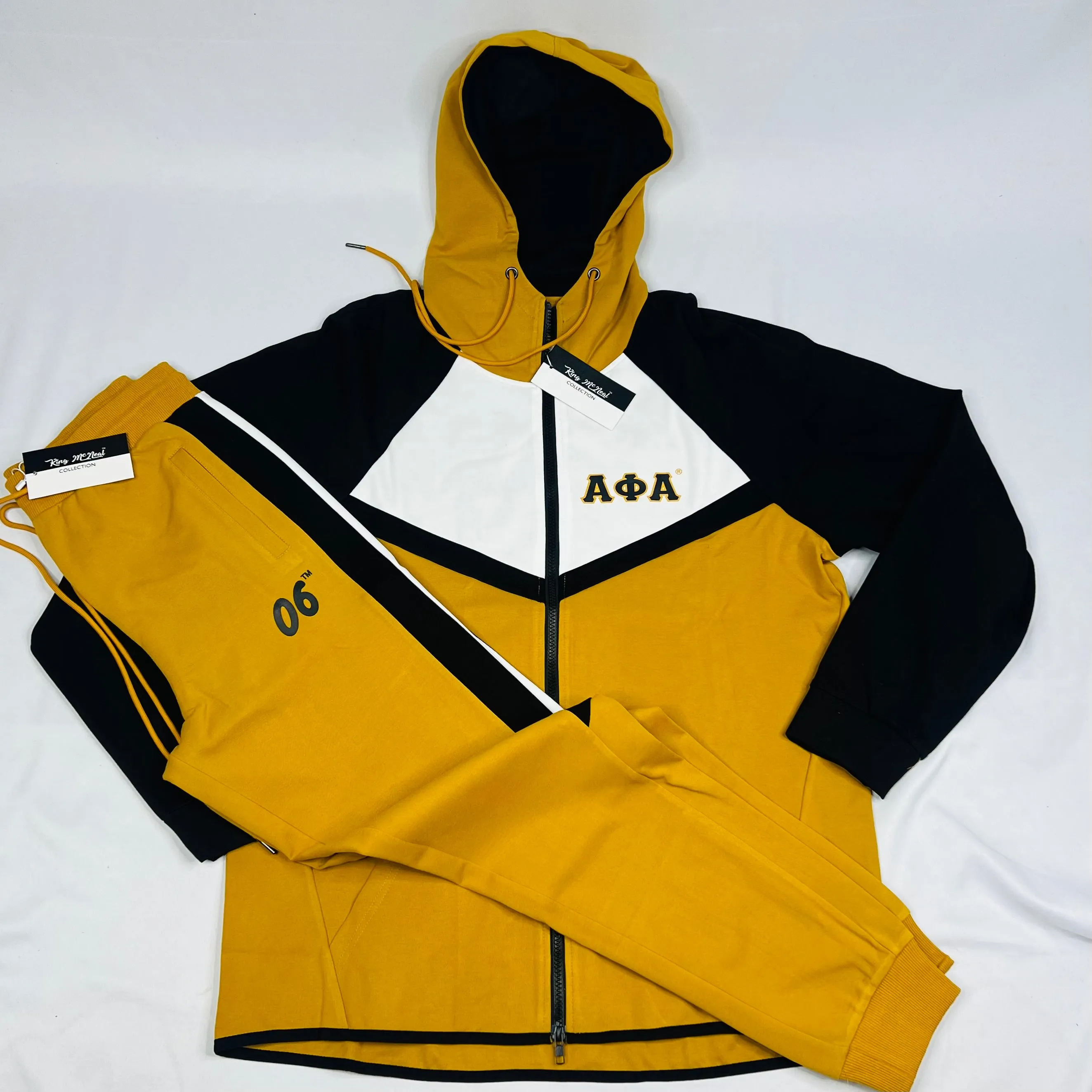 Alpha Old Gold Tech Fleece Jacket