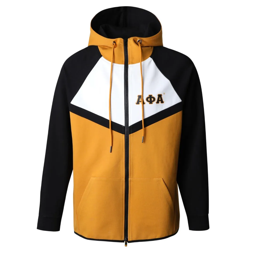 Alpha Old Gold Tech Fleece Jacket