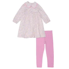 Amelia Floral Dress and Leggings