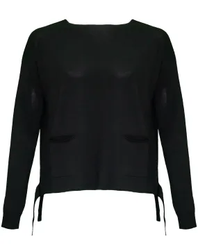 Ario Wide Neck Knit Sweater