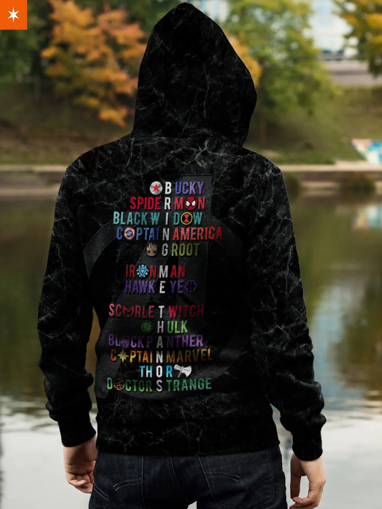 Avengers Assemble Unisex Zipped Hoodie