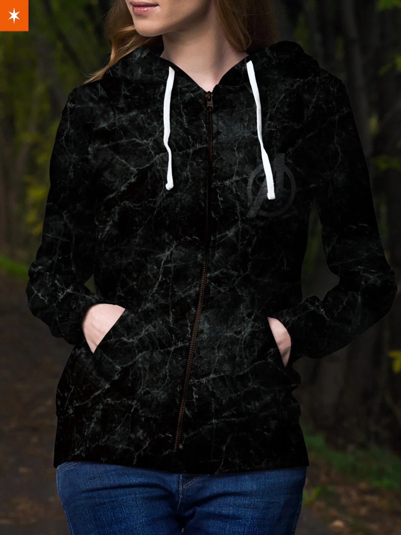 Avengers Assemble Unisex Zipped Hoodie
