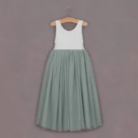 Baby Bohemian Classic Sleeveless Dress - Pistachio