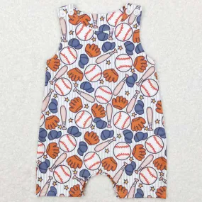 Baby Boys Romper Baseball Sleeveless Rompers SR0540