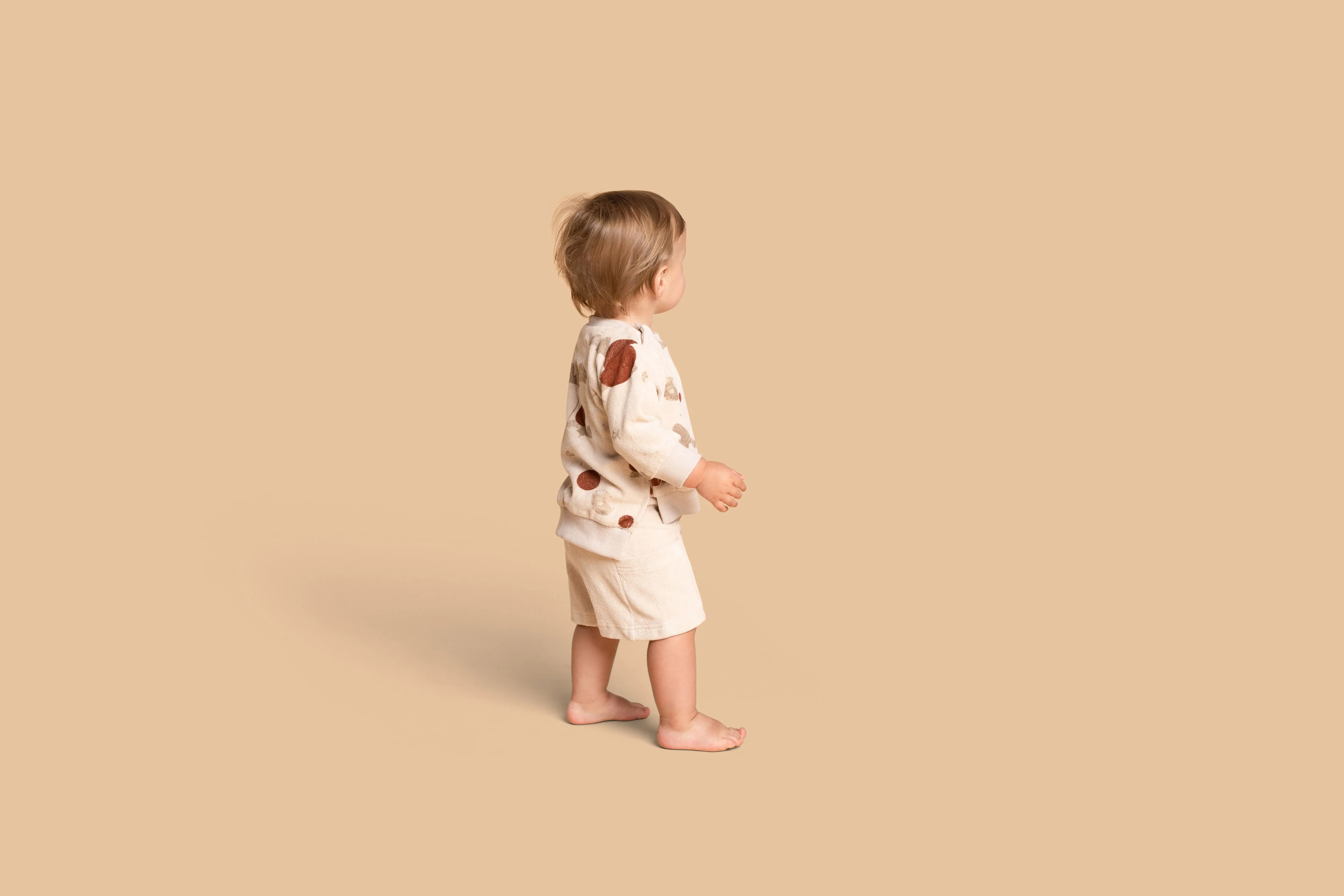 Baby Terry Sweatshirt - Sand