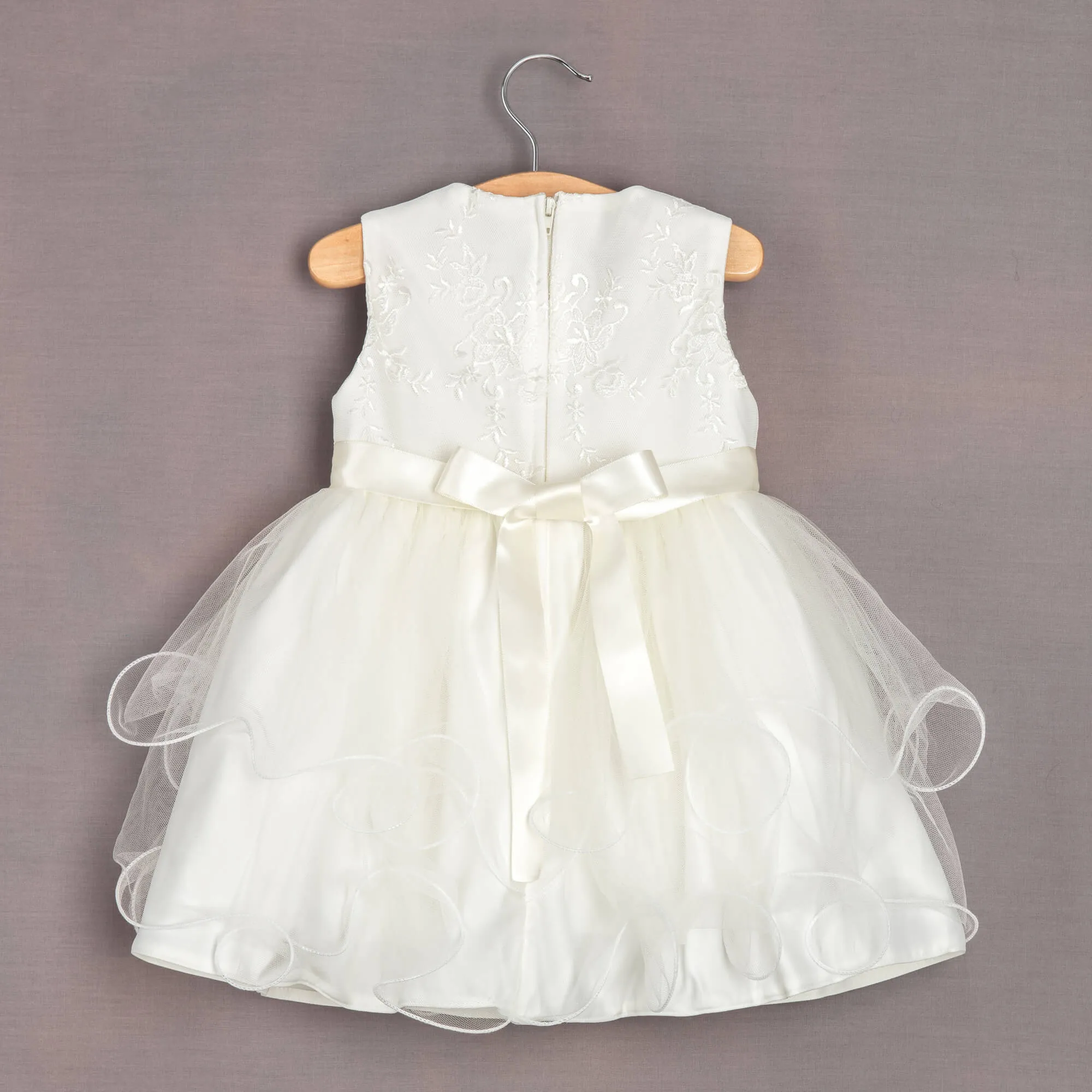 Baby Tiffany Dress - Ivory
