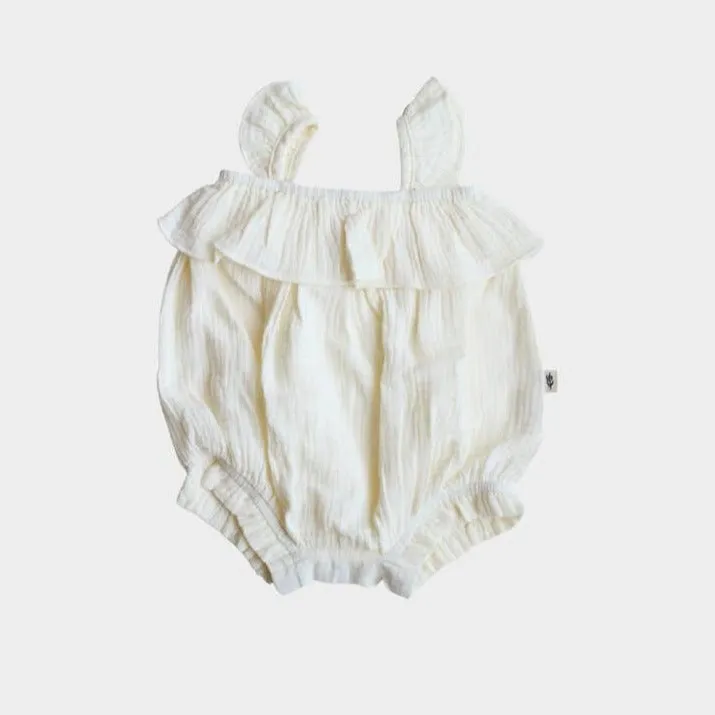 Babysprouts Bubble Romper in Creme