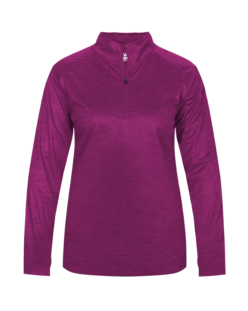 Badger 4173 Women's Tonal Blend 1/4 Zip Pullover