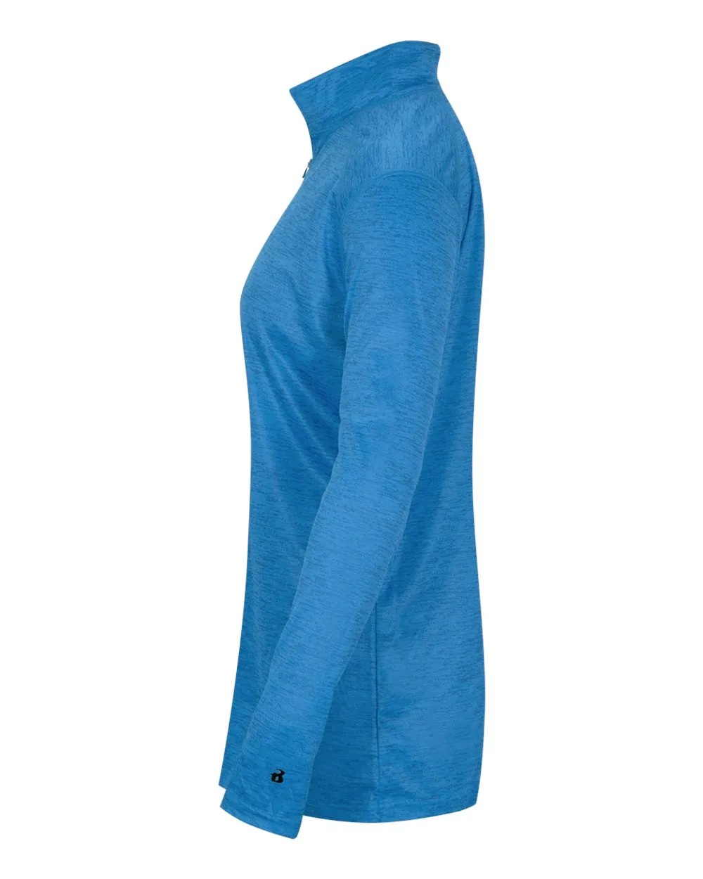 Badger 4173 Women's Tonal Blend 1/4 Zip Pullover
