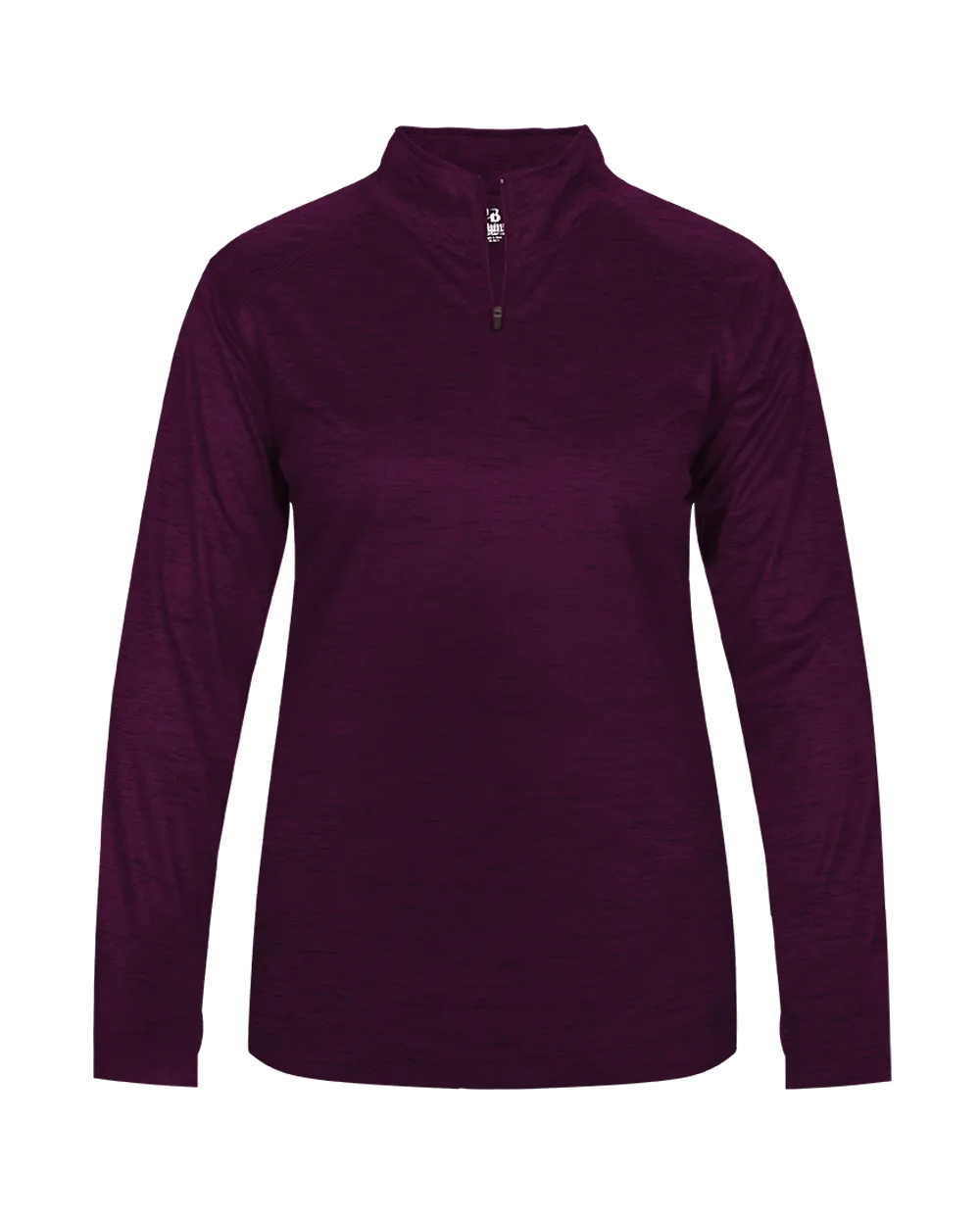 Badger 4173 Women's Tonal Blend 1/4 Zip Pullover