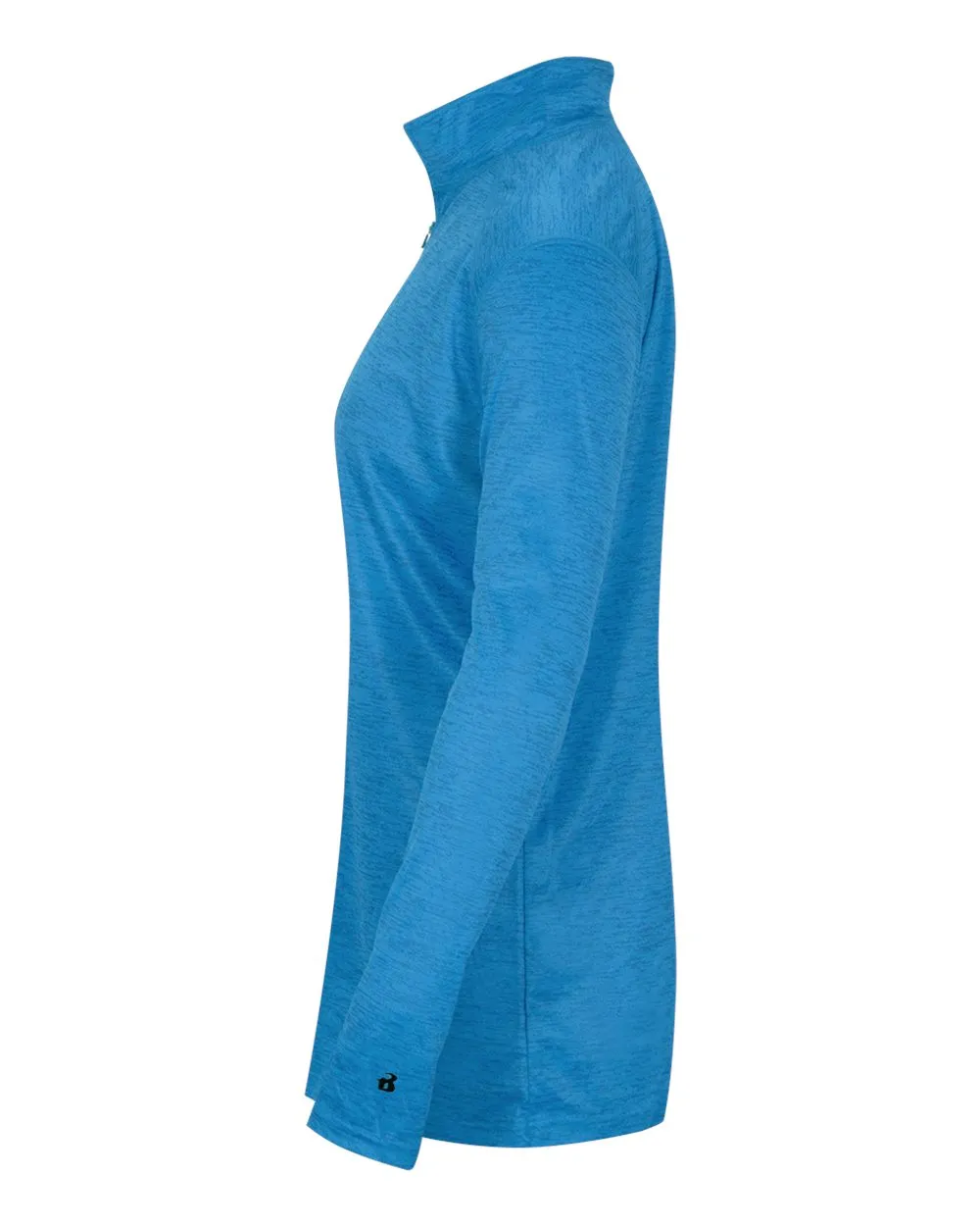 Badger 4173 Women's Tonal Blend 1/4 Zip Pullover