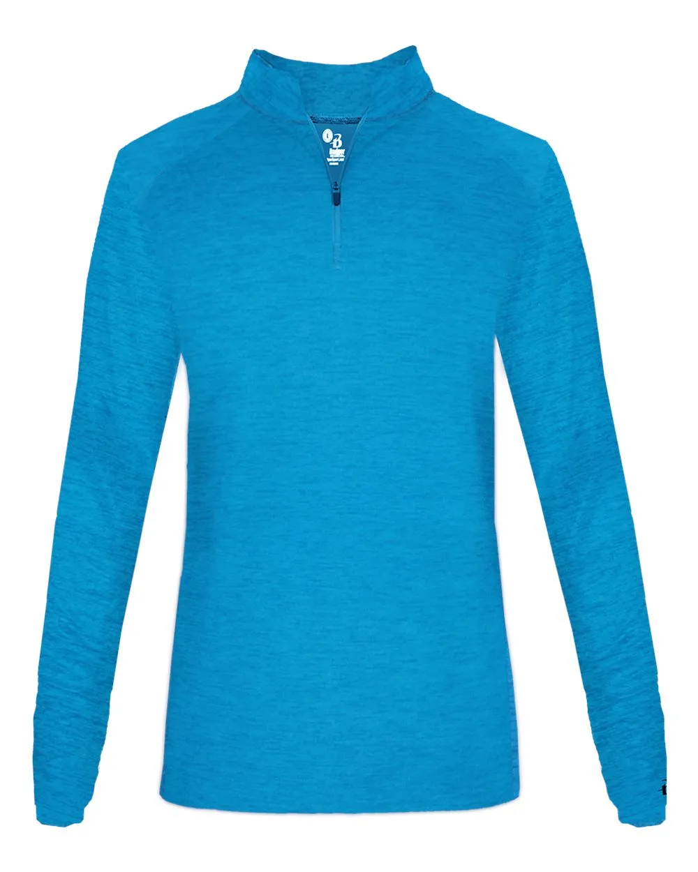 Badger 4173 Women's Tonal Blend 1/4 Zip Pullover