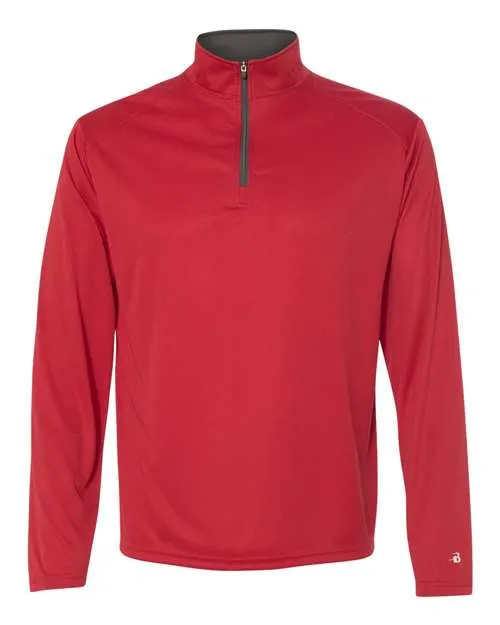 Badger Men's B-Core Quarter-Zip Pullover