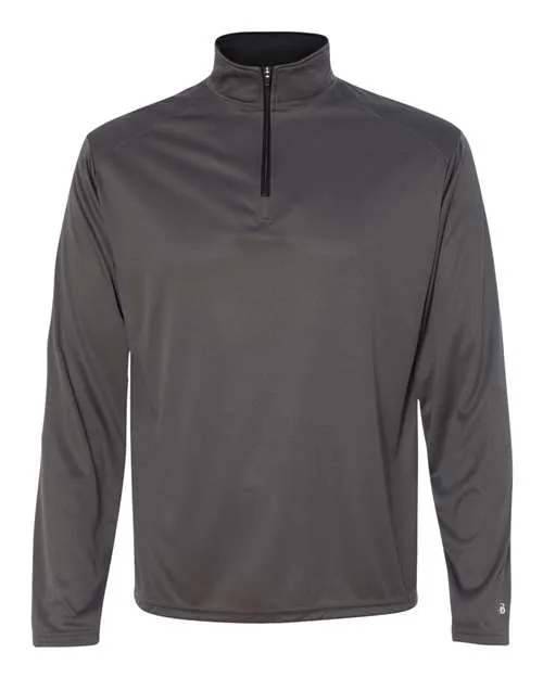 Badger Men's B-Core Quarter-Zip Pullover