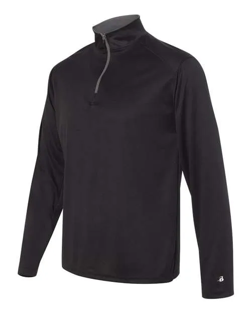 Badger Men's B-Core Quarter-Zip Pullover