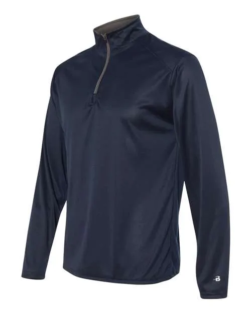 Badger Men's B-Core Quarter-Zip Pullover