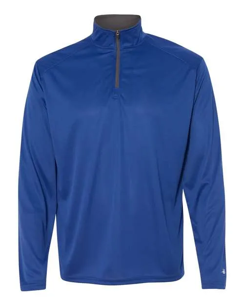 Badger Men's B-Core Quarter-Zip Pullover