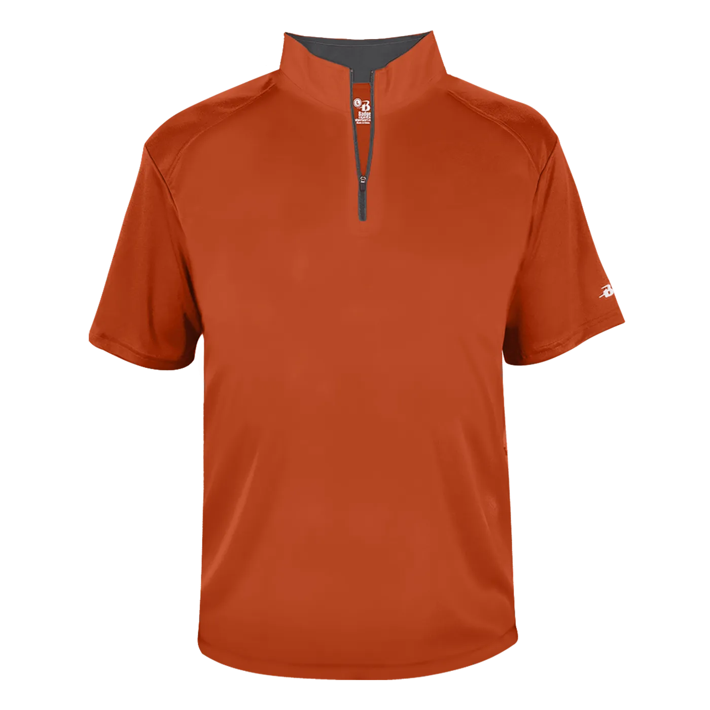 Badger Men's B-Core Short-Sleeve 1/4 Zip Pullover