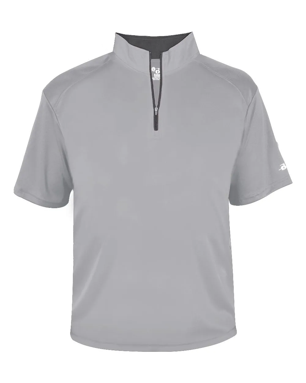 Badger Men's B-Core Short-Sleeve 1/4 Zip Pullover
