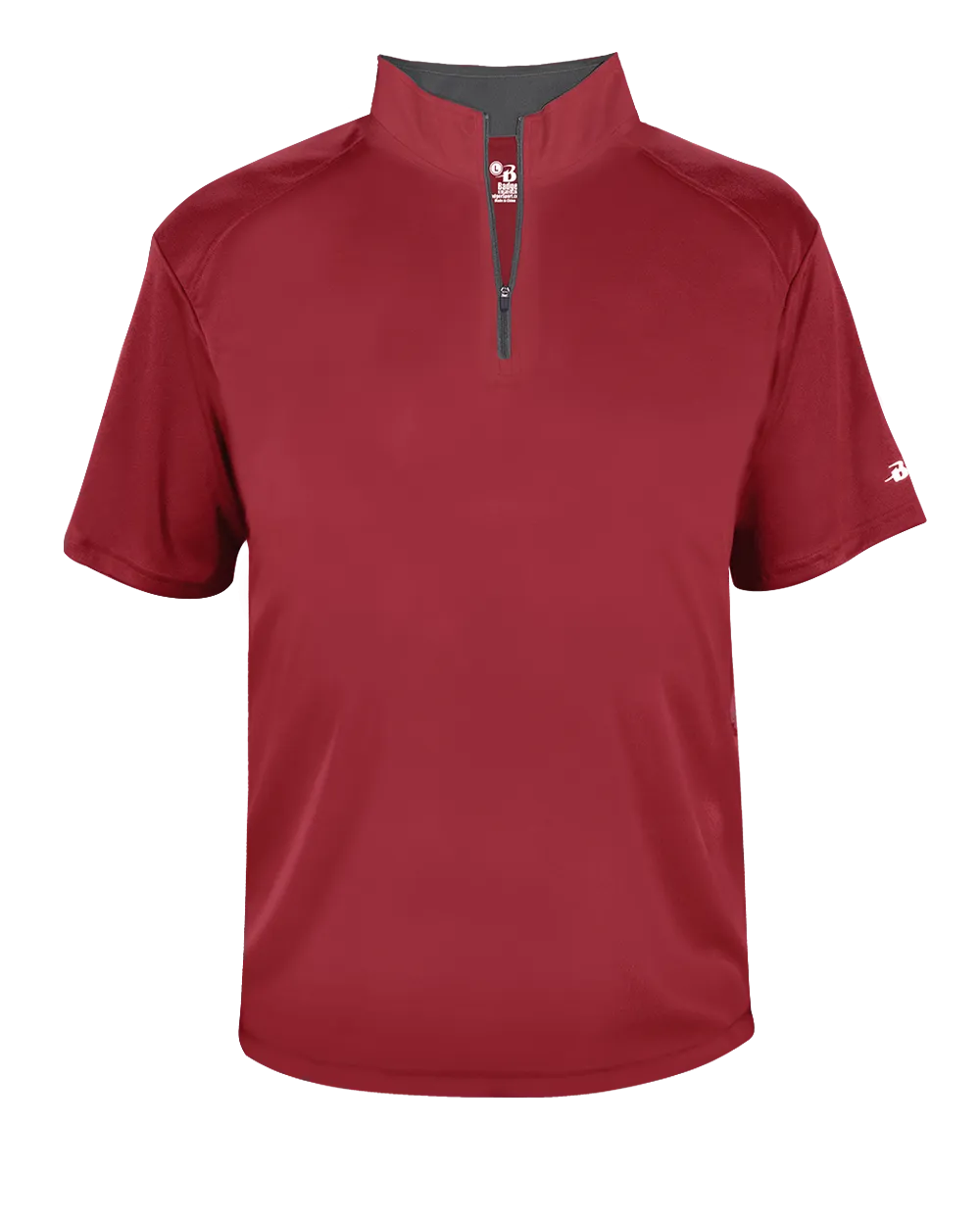 Badger Men's B-Core Short-Sleeve 1/4 Zip Pullover