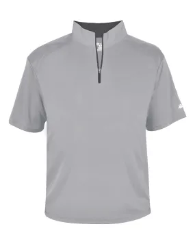 Badger Men's B-Core Short-Sleeve 1/4 Zip Pullover