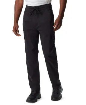 BASS OUTDOOR Mens Slim Straight Fit Cargo Jogger Pants Black 32