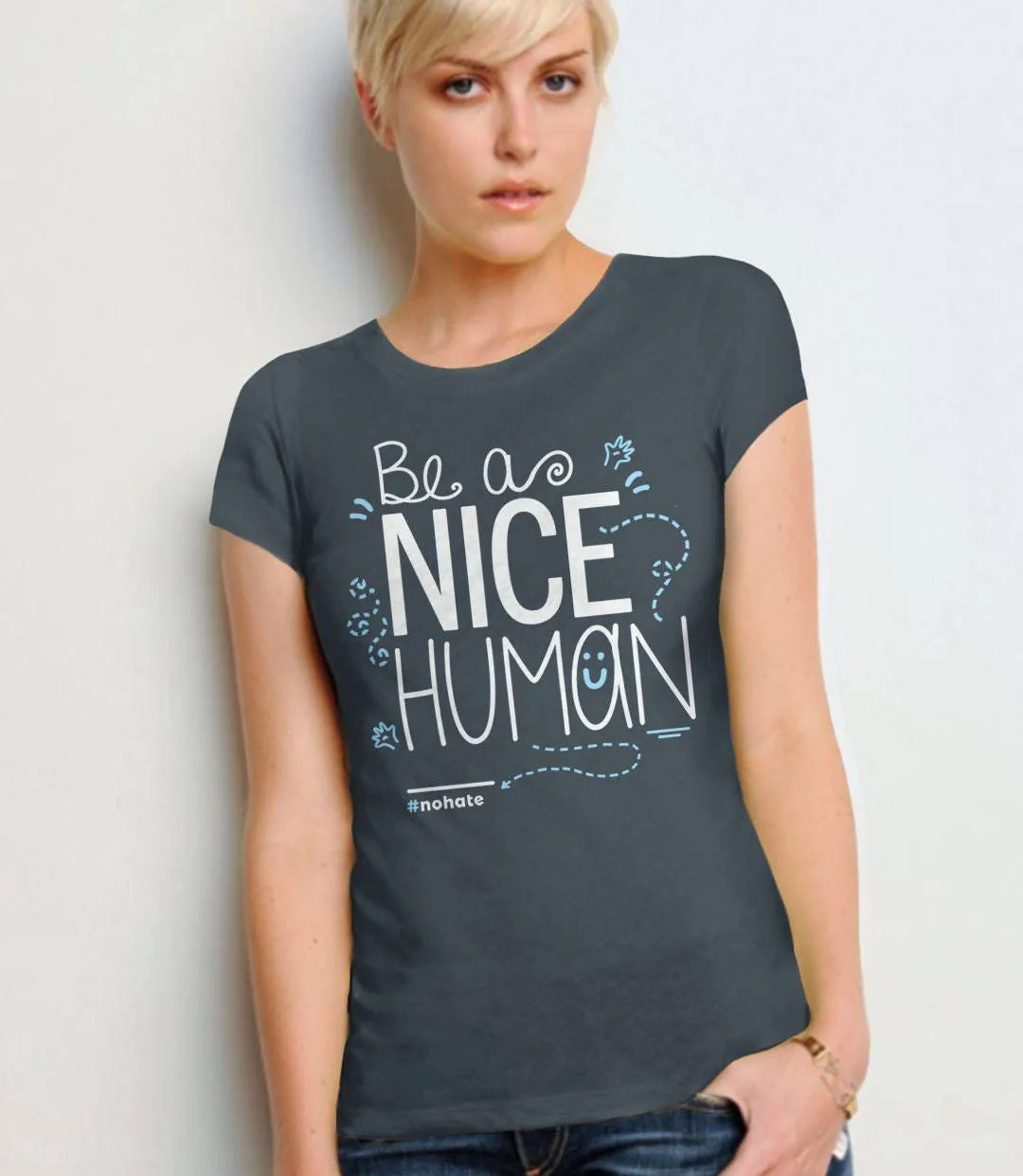 Be a Nice Human ST-hirt