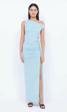 Bec & Bridge Kailani Asym Dress in Dolphin Blue