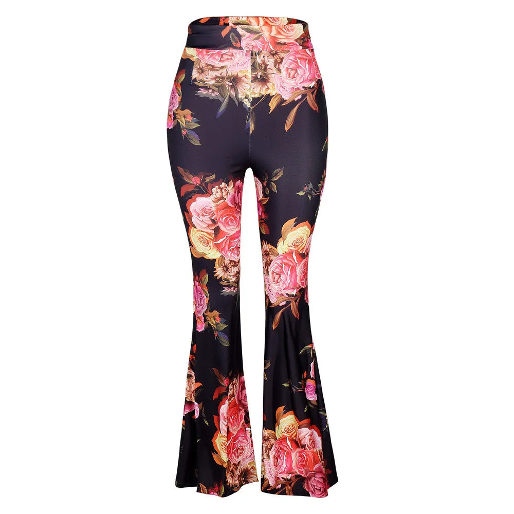 Bell-Bottomed Flare Pants