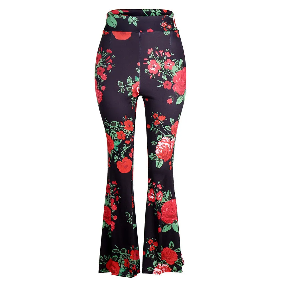 Bell-Bottomed Flare Pants
