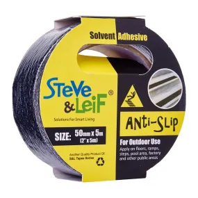 Black Outdoor Anti-Slip Tape (50Mm X 5M)