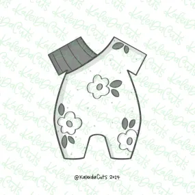 Bloom Romper Cookie Cutter