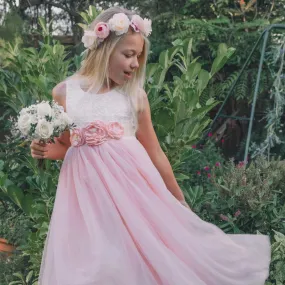 Bohemian Classic Dress - Baby Pink