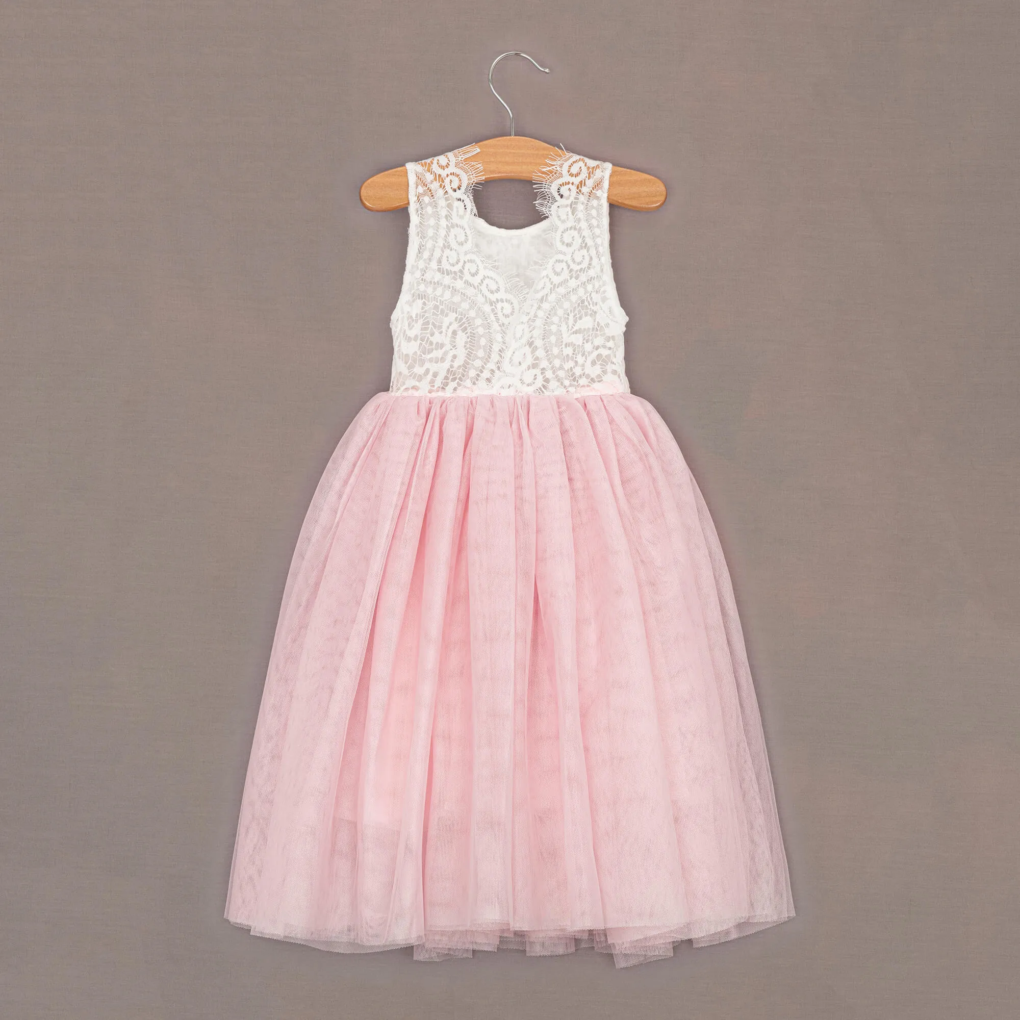 Bohemian Classic Dress - Baby Pink