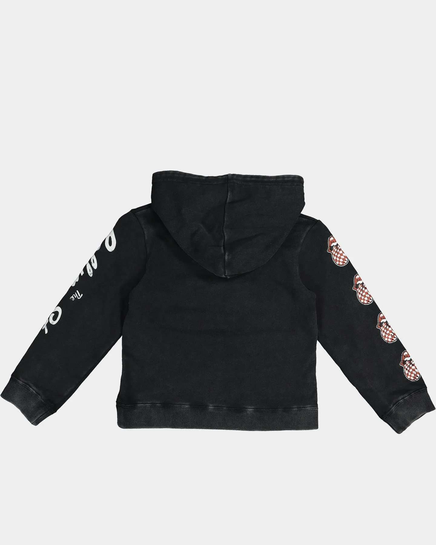 Bravado Kids' Rolling Stone Checker Hoodie Black