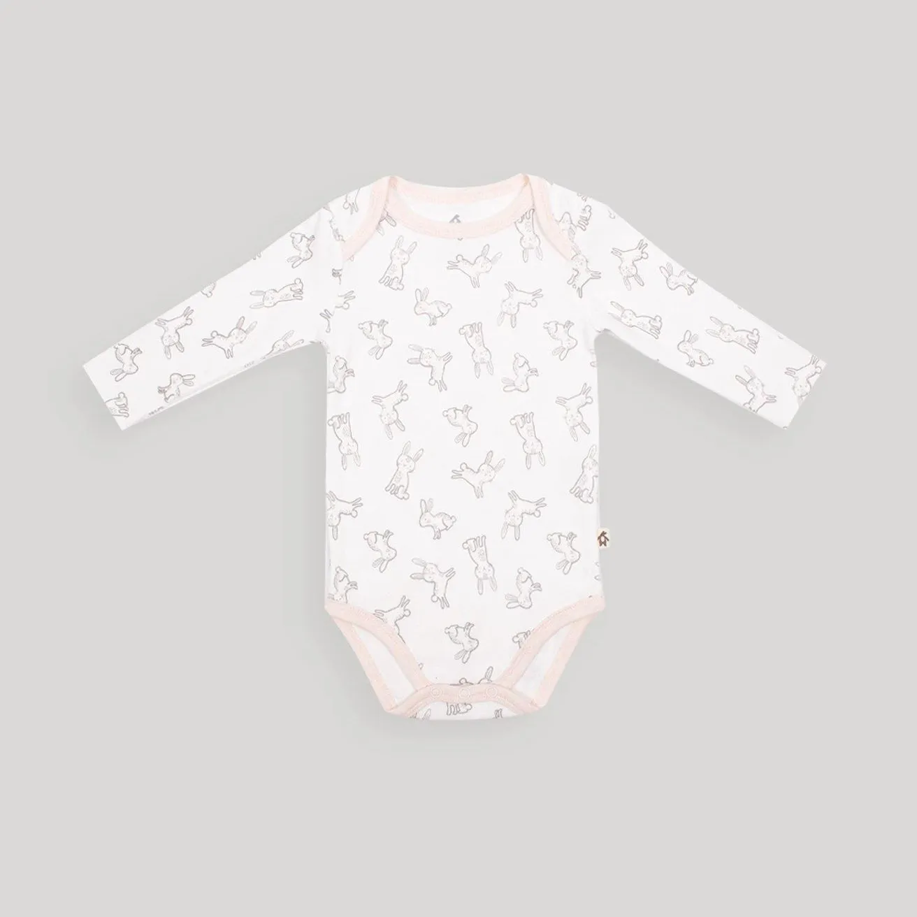 Bunnies 3 Pack Long Sleeve Bodysuits