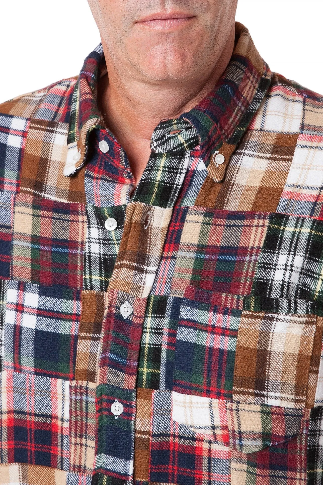 Chase Shirt Fall Patch Madras