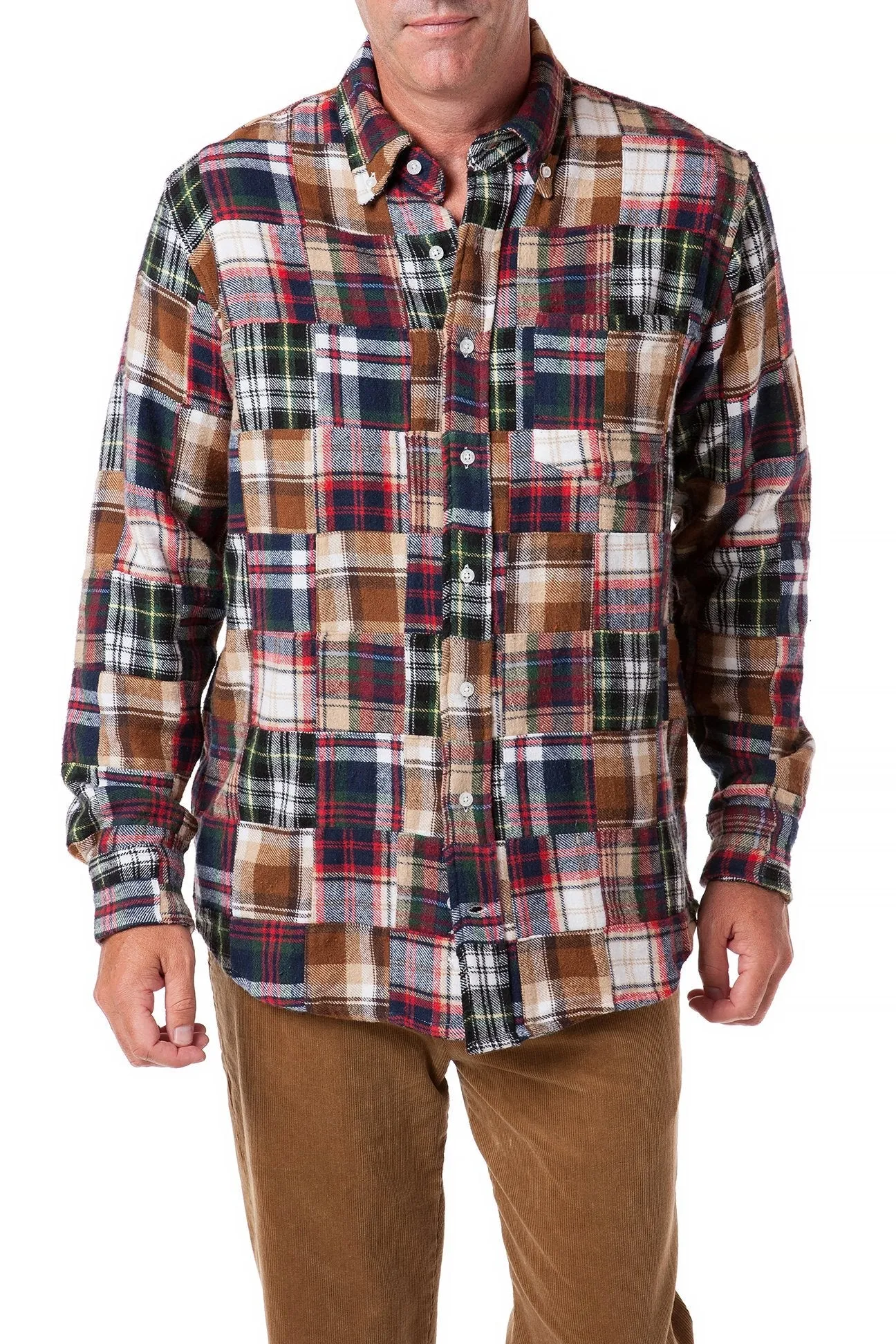 Chase Shirt Fall Patch Madras