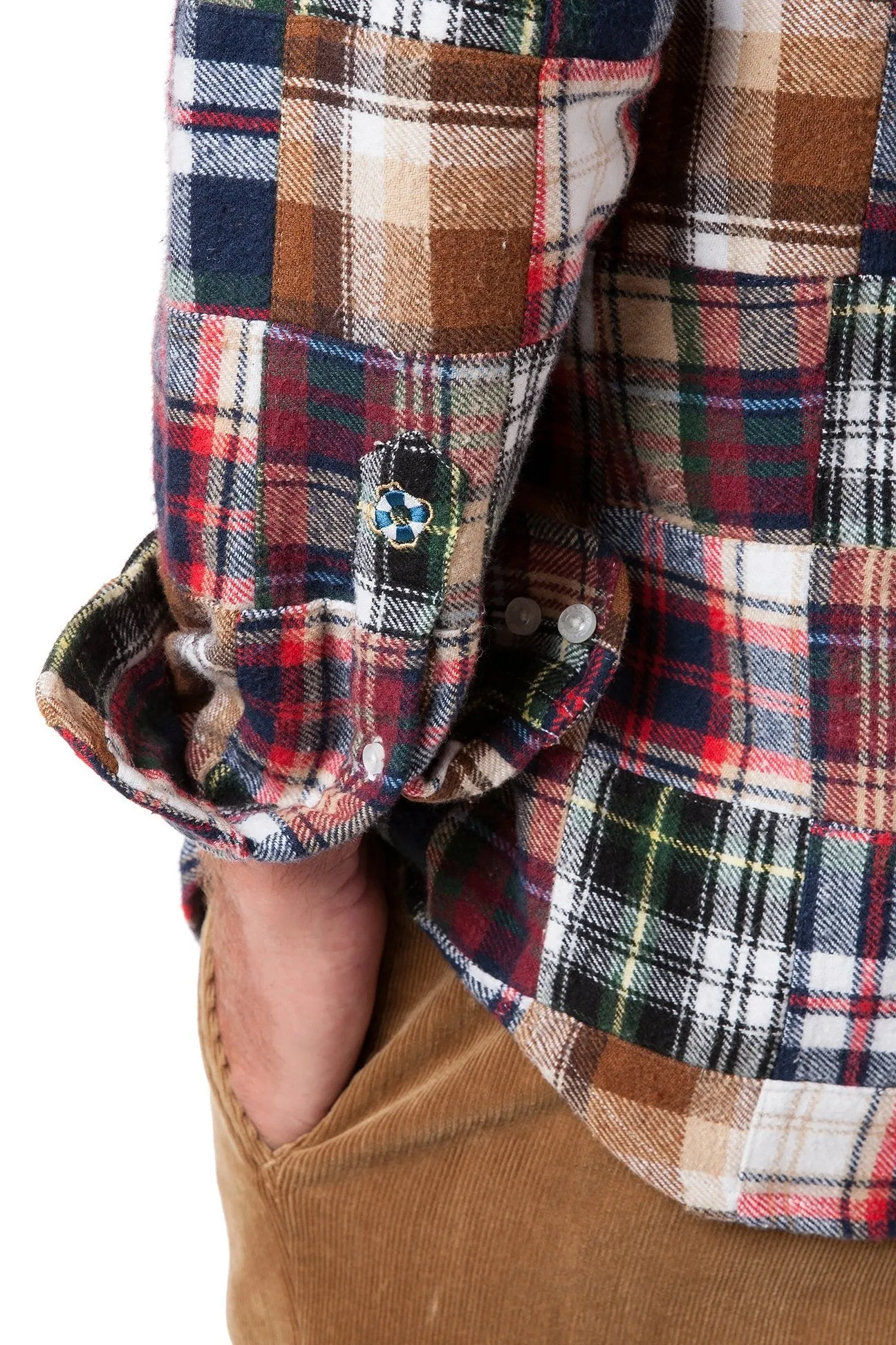 Chase Shirt Fall Patch Madras