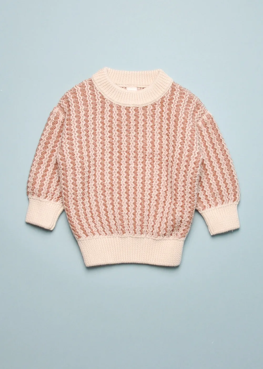 CHASE SWEATER - CINNAMON
