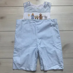 Classic Whimsy Nativity Smocked Romper