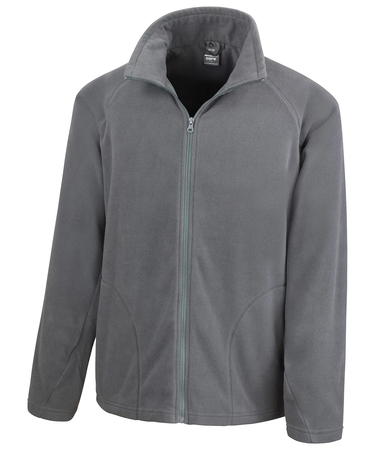 Core microfleece jacket | Charcoal