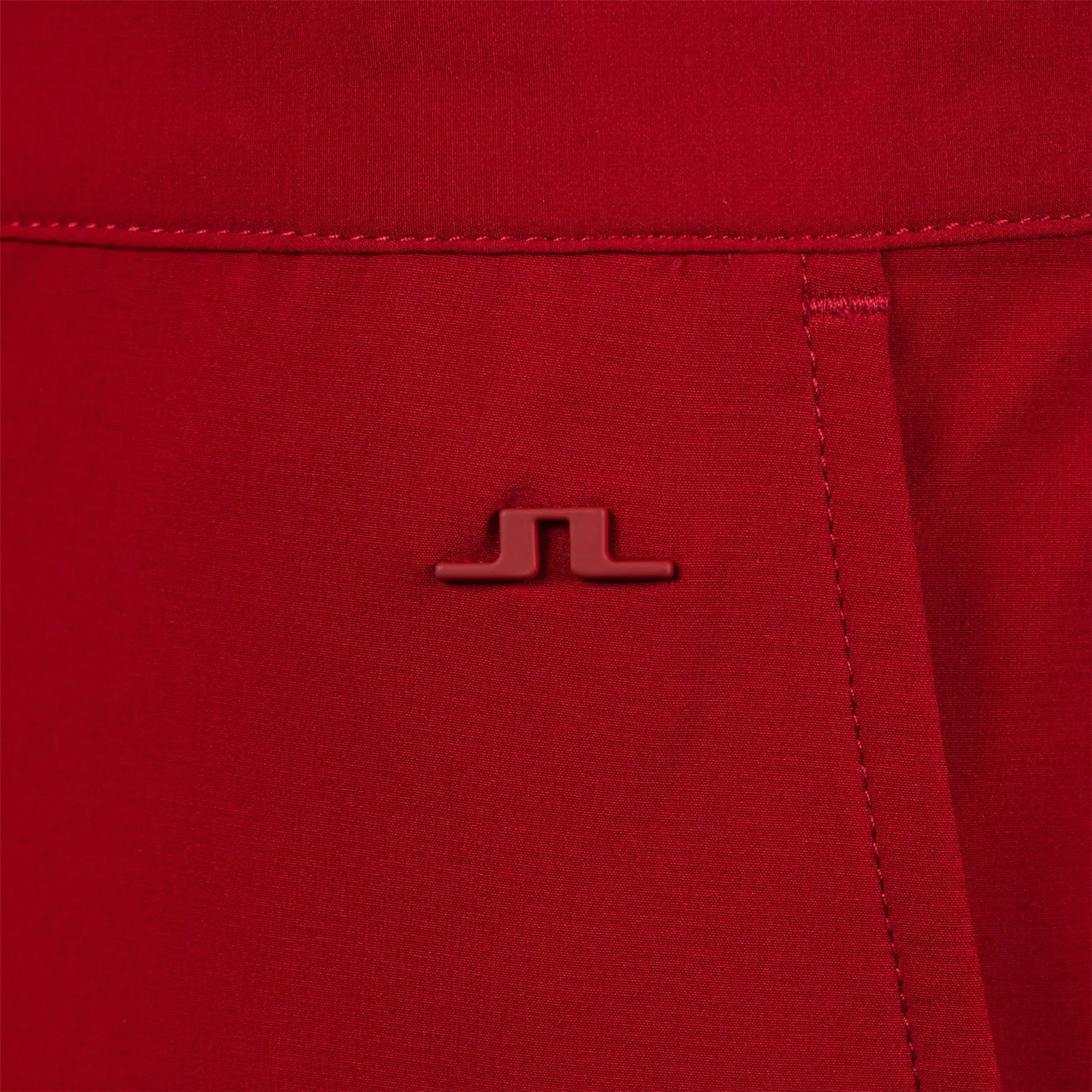 Cuff Double Weave Stretch Jogger Pants Chili Pepper - SS23