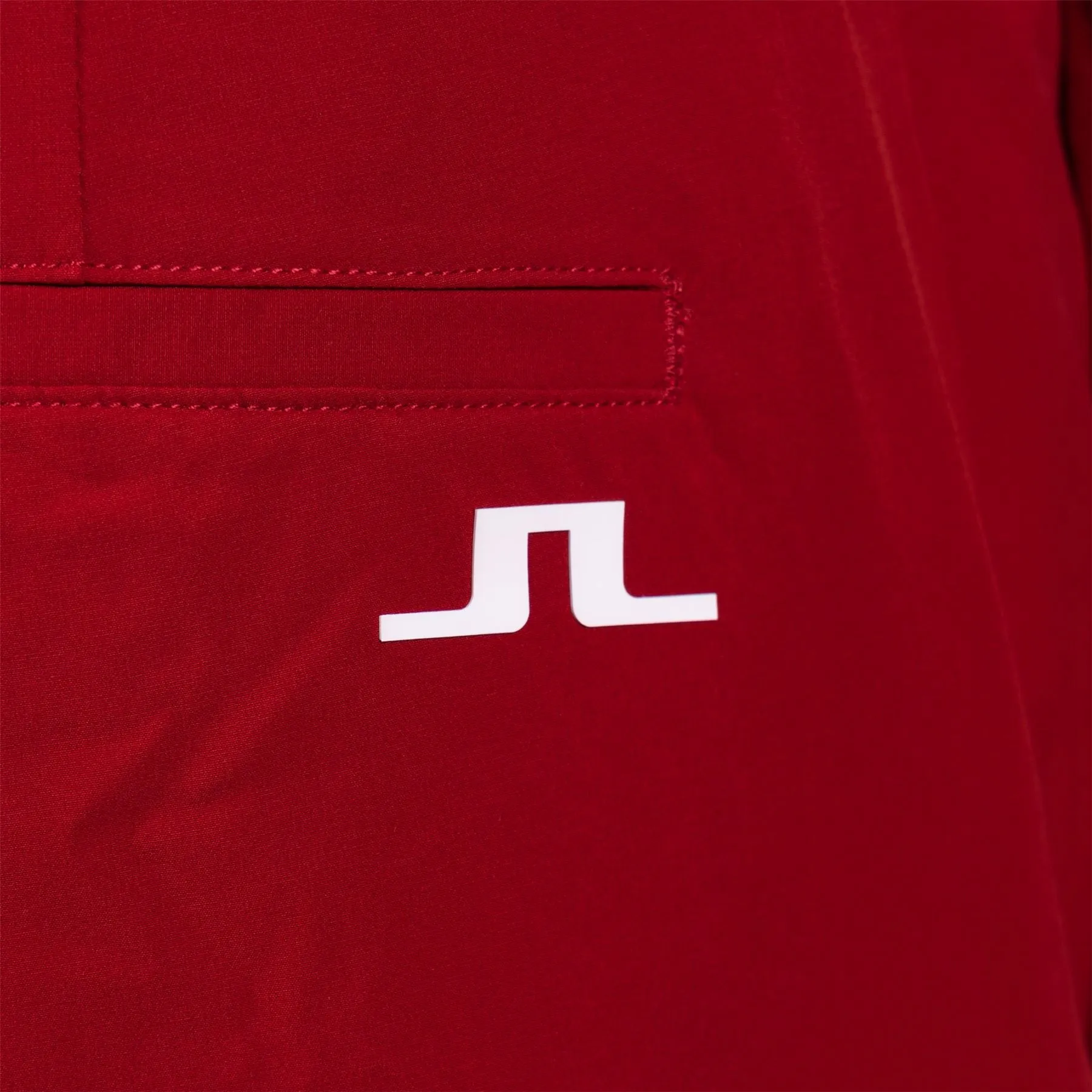 Cuff Double Weave Stretch Jogger Pants Chili Pepper - SS23