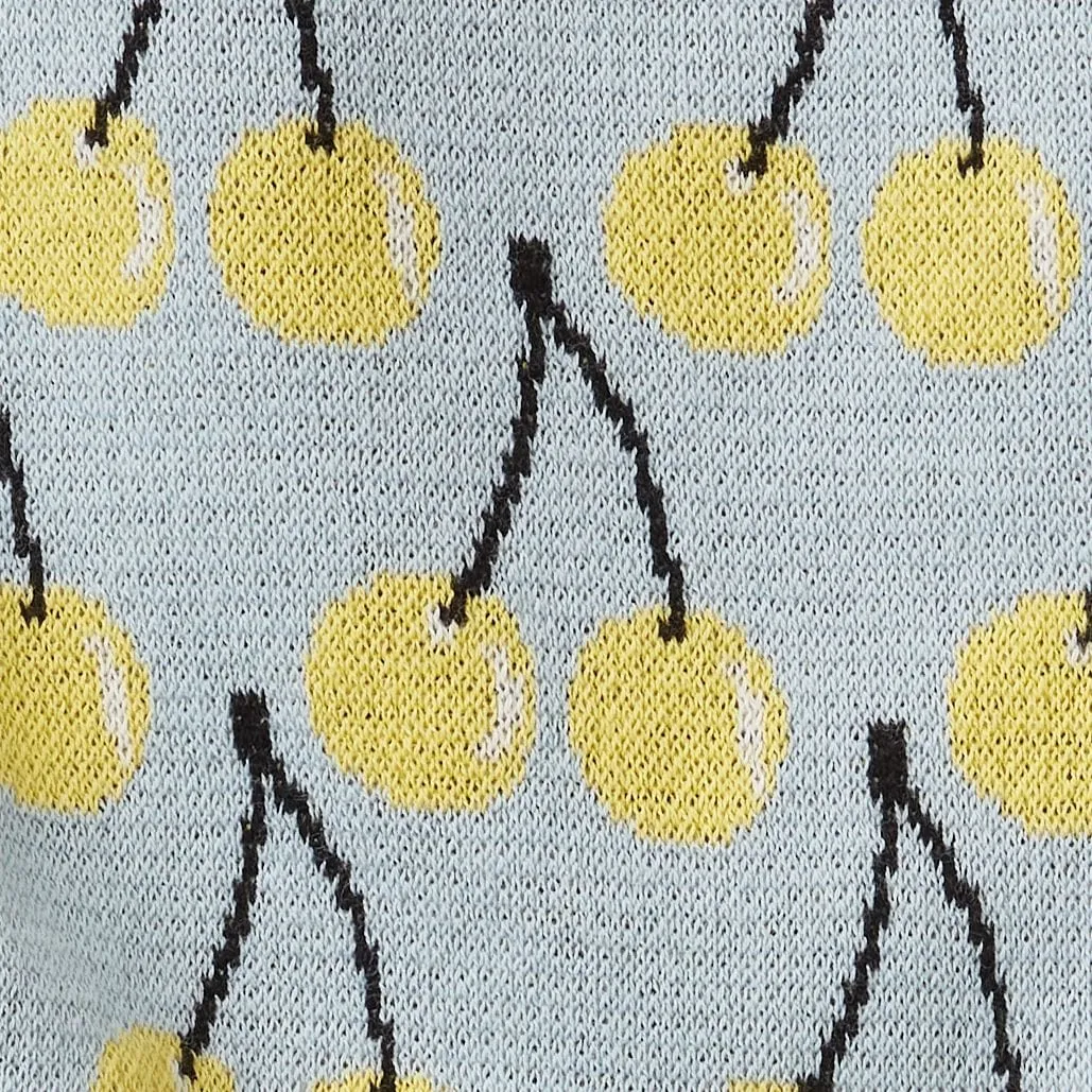 Culottes with fruit pattern