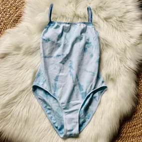 Day Dreamin' Spaghetti Strap Bodysuit - Poolside